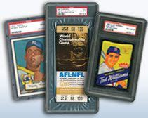 professional sports authenticator|baseball card grading services.